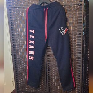 Kids Texans Black Sweatpants